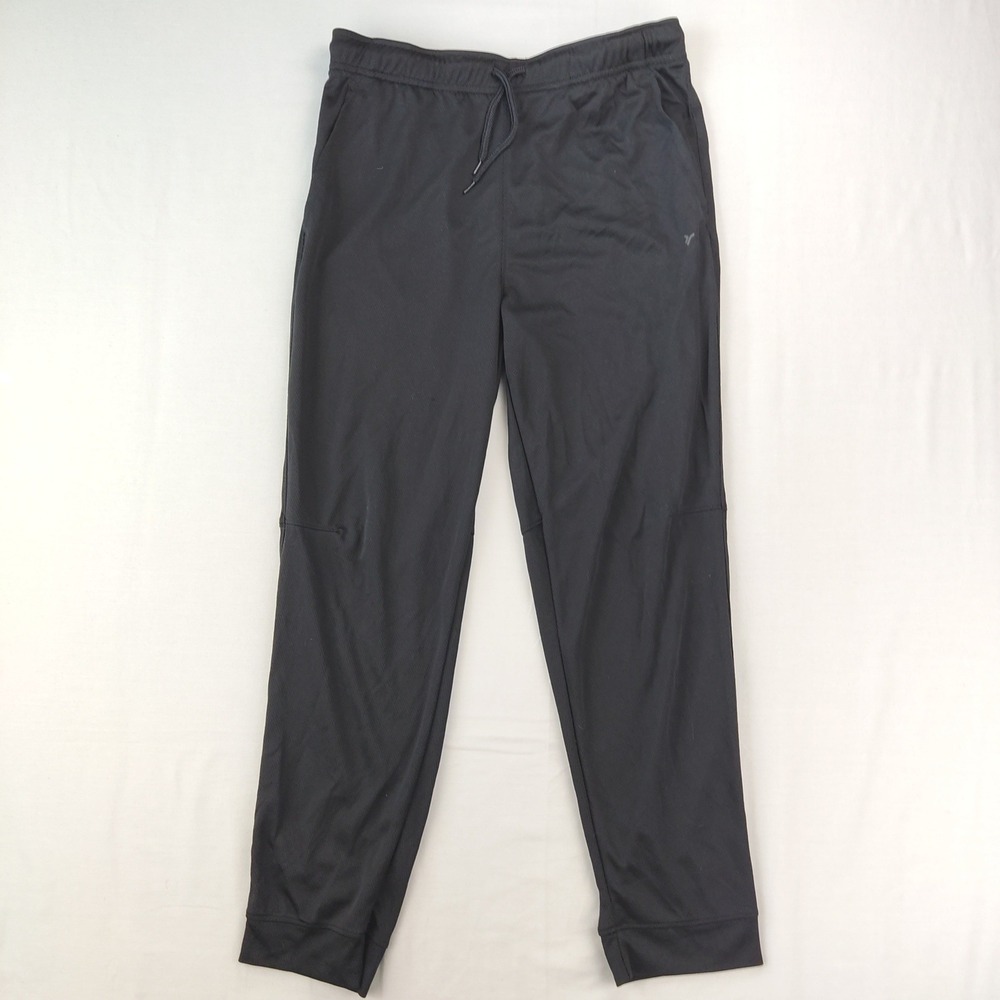 Old Navy Jogger Boys XL 14-16 Black Go-Dry Cool Active Athletic Pants Drawstring